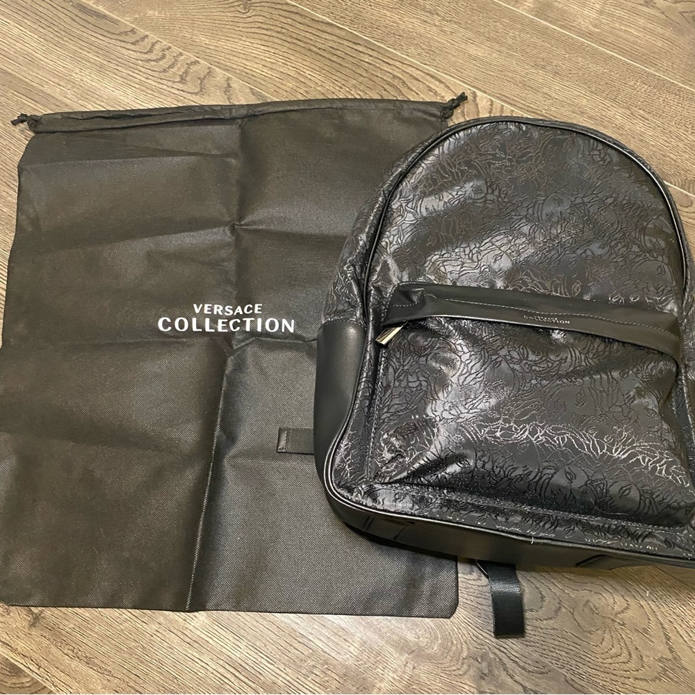 Versace Collection Nylon Backpack - Picture 6 of 9
